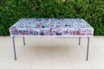 Mantel personalizado con las fotos o el logo de tu empresa - Ovalado 1.50 x 2.00