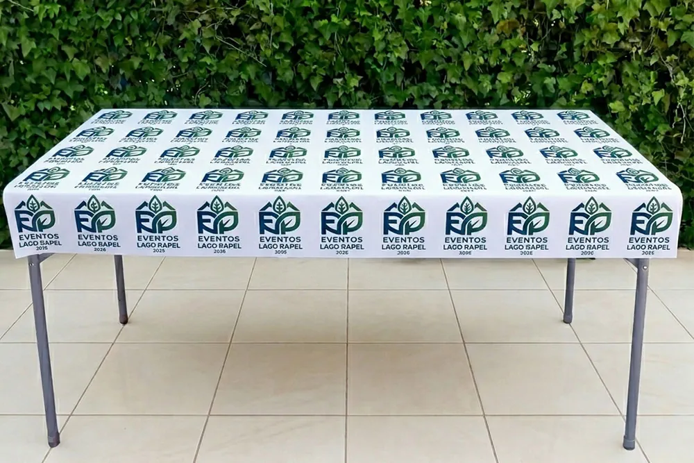 Manteles personalizados para eventos corporativos para tu empresa