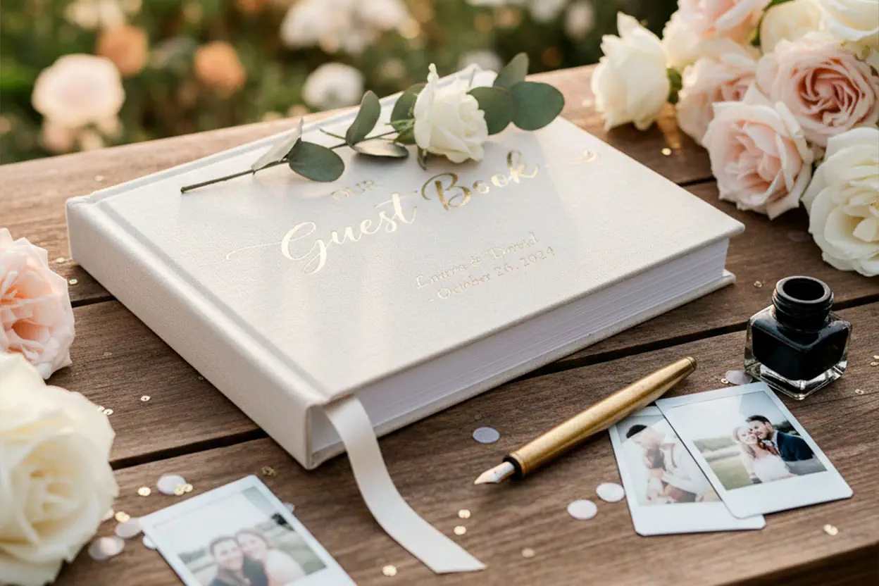 Libro de firmas para Matrimonio