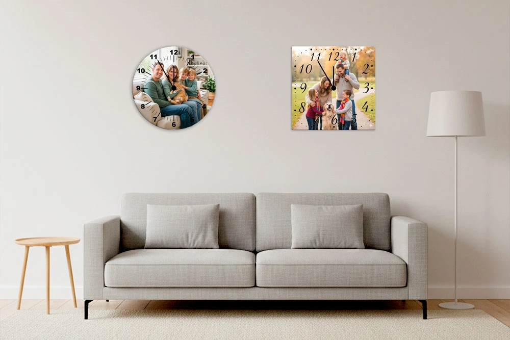 Reloj de pared personalizado