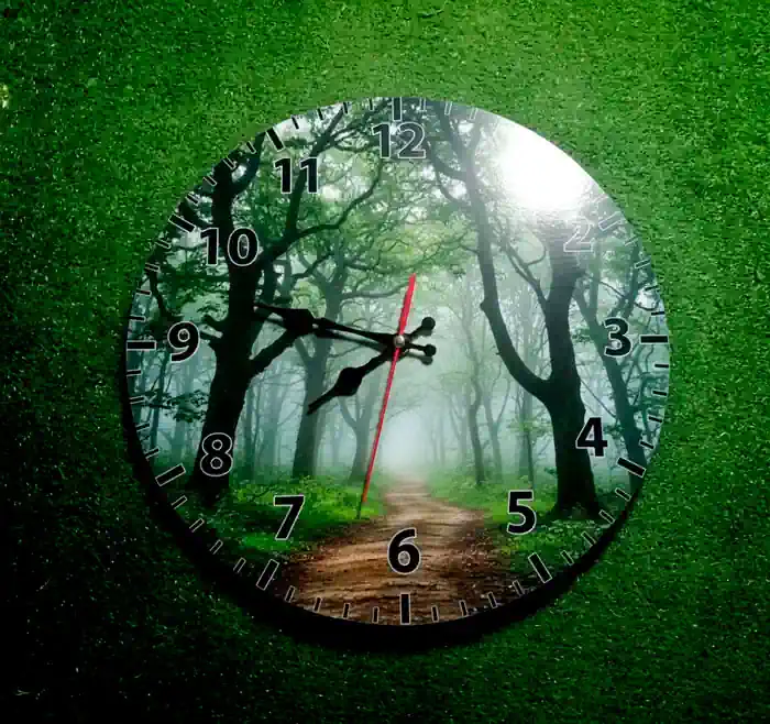 Reloj de pared personalizado redondo