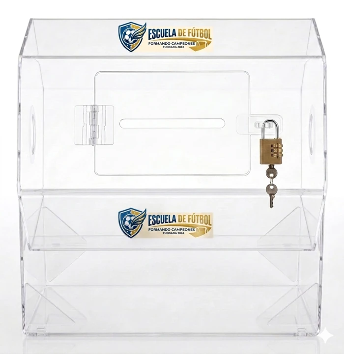 tombola de acrilico