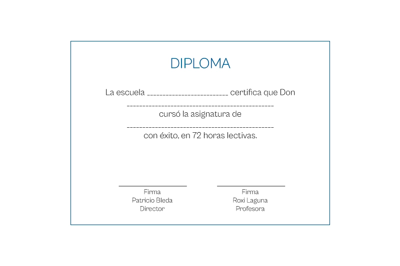 Diplomas personalizados calidad Premium