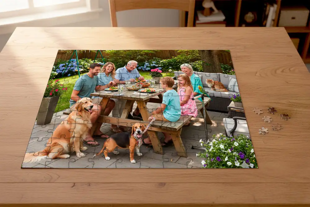 Puzzles y rompecabezas personalizados 100 piezas