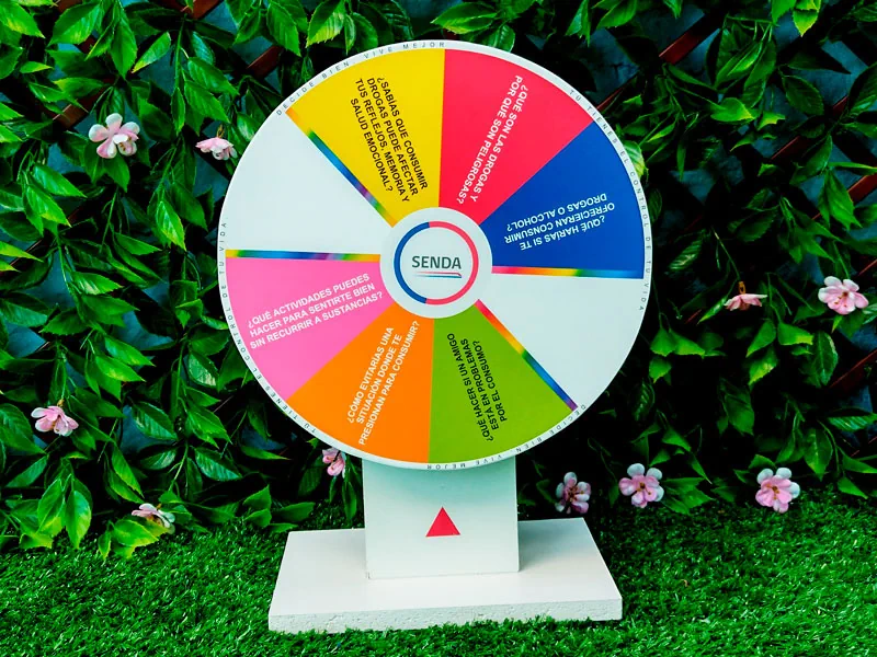 ruleta de mesa personalizada
