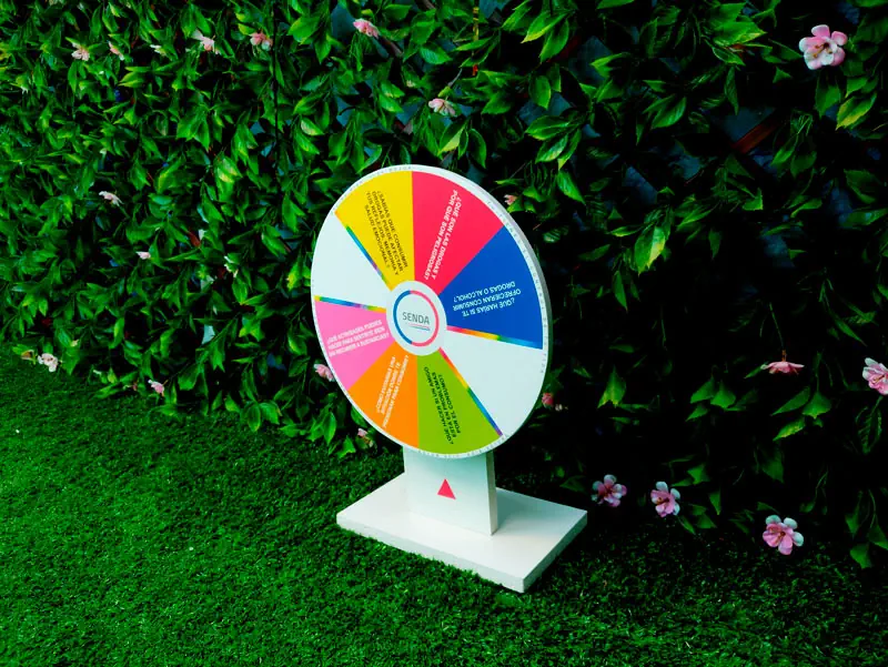 ruleta de mesa personalizada 2