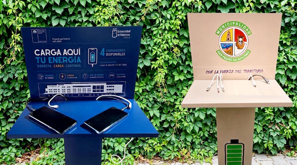 2 cargadores de celulares para eventos en chile